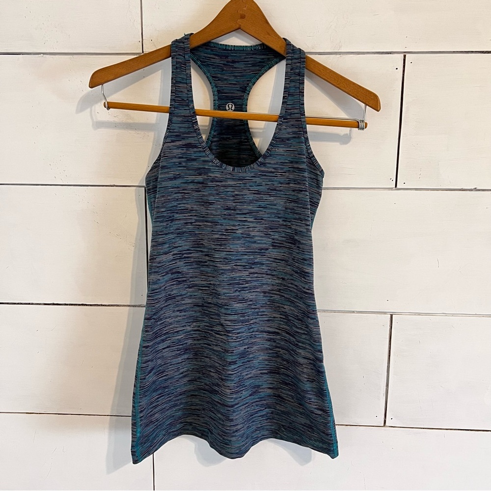 Lululemon Space Dye Reversible Racerback Tank. Size 4